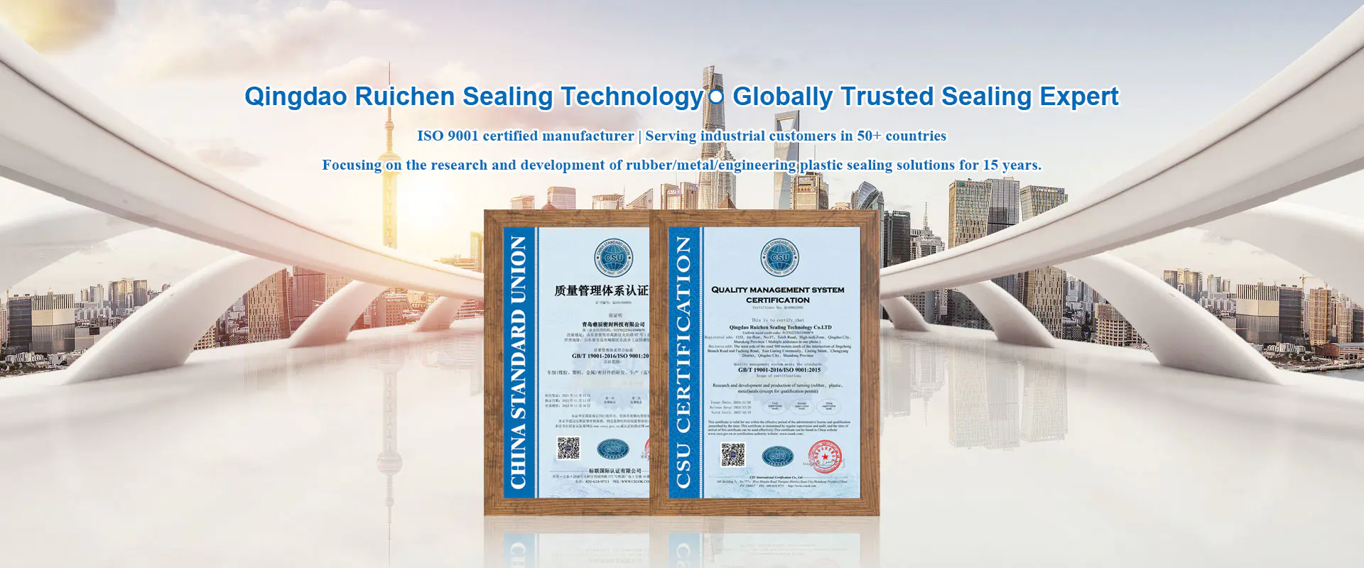 중국 밀봉 부품 제조업체